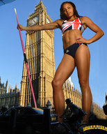giantess collage mega low_angle legs london looking_down streets dark_skin athletic sky point_of_view looking_at_viewer clock_tower hands_on_hips athletic_giantess lowerrider sports_outfit flag_bra