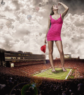giantess collage vore blonde destruction barefoot stadium outdoors hot_air_balloon adrianna_daniels lens_flare