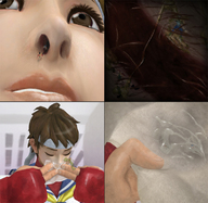 drawing color street_fighter naigo unaware shrunken_people nose sniff panels nasal_vore nasal tissue