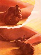 drawing giantess comic barefoot desert exploring_body