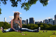 giantess collage city buildings blood brunette park skyscraper grass lowerrider sarah_hyland