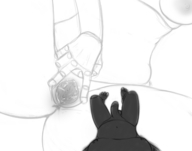 drawing insertion pussy monochrome cum handheld finger shrunken_men hand shrunken_man marshmallowbeam