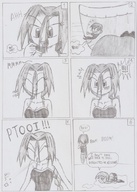 drawing giantess micro vore comic monochrome saliva panels nick01kang