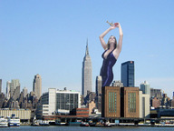 collage city mega blonde cleavage wonderslug airplane skyscraper boats sky waterfront suzi_lorraine