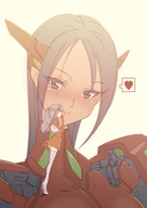 gentle giantess upskirt robot skirt brunette lesbians shrunken_woman masahiko