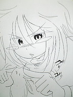 drawing giantess monochrome bakugeki_no_g