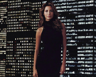 giantess collage buildings brunette wonderslug standing night lights looking_at_viewer elsa_benítez