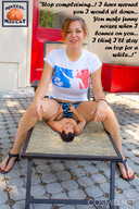 collage panties feet butt_crush domination story sitting shrunken_man underneath pinned squeezemeflat