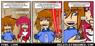 comic color handheld shrunken_men shrunken_man english pokeball big_hips roleplayingamer