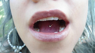 collage vore mouth red_hair shrunken_men shrunken_man hanna peque