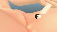 giantess insertion nude pussy small_man masturbation handheld eskoz animation nail_polish digital_render