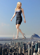 giantess crush collage city destruction high_heels celebrity skyscraper jennifer_aniston
