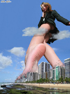 giantess crush collage city upskirt barefoot mikeyboy skyscraper sand people clouds sky business_woman point_of_view