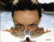 collage lying_down shrunken_man looking_at_viewer relaxing swimming_pool pequeno lurking