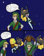 comic color fang midna night floating twilight_princess the_legend_of_zelda shrinking_dust link_(the_legend_of_zelda)