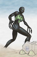 drawing giantess crush destruction houses full_body_suit