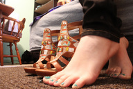 collage feet small_man toes barefoot clean pedicure cleaning bobbob nail_polish bugunderherfeet callia