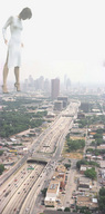 giantess crush collage city skyscraper streets
