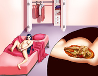 drawing nude vore masturbation color digestion inside_view
