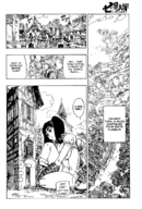 drawing giantess manga monochrome boots sitting pigtails dialogue panels almost_crushed seven_deadly_sins