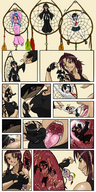 breasts drawing vore bleach color rukia saliva shrunken_women stomach_view black_lagoon revy botan