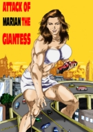 drawing giantess color handheld buildings muscles parody highway vehicles straddling mariangts attack_of_the_50_foot_woman jean_sinclair homage
