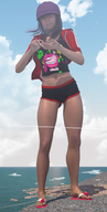 feet city mega destruction ocean sky hat flip_flops point_of_view mike973 digital_render