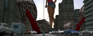 giantess city high_heels buildings legs streets vehicles distant mike973 digital_render