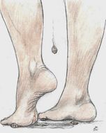 drawing giantess crush barefoot blood nikko no_background beheaded