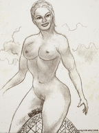 drawing giantess nude monochrome nikko roller_coaster impending_doom