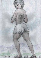 drawing giantess crush blood topless dark_skin nikko violence