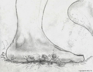 drawing giantess crush monochrome tree nikko no_background