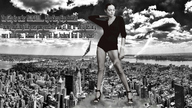 collage city mega monochrome destruction military legs jets skyscrapers angelina_jolie giantessbuster209