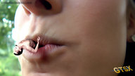 collage vore mouth shrunken_man giantessfantasy canadiangiantess slurp gtsx giantess-x daestock
