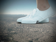 giantess collage destruction sneakers outdoors encolhido gigagiantess
