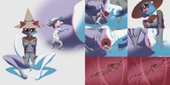 drawing gentle giantess insertion pussy furry blushing cat anthro comic color red_eyes mouse mouse_boy eyeofcalamity