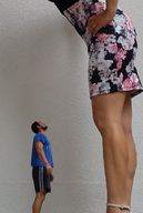 collage size_difference skirt shrunken_men legs shrunken_man looking_at_victim giulio_10