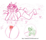 giantess beach homestuck meenah_peixes twisted_persona karkat_vantas meulin_leijon