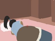 drawing color pillow lying_down shrunken_people avatar korra legend_of_korra