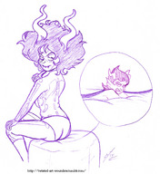male sitting_on homestuck twisted_persona cronus_ampora kurloz_makara