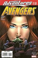 drawing giantess mega long_hair blue_eyes handheld red_hair storm comic_book cape giant_girl cover_page wolverine iron_man hulk captain_america janet_van_dyne spider-man marvel_comics