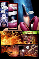 drawing thing open_mouth comic_book fantastic_four space_shuttle marvel_comics