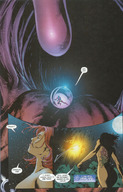 drawing giantess nude vore mega comic color butt story giganta red_hair shrunken_men shrunken_man inside_mouth swallowed atom dialogue on_tongue dc_comics gulped ryan_choi