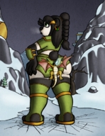 drawing furry dragon butt_crush panda unaware world_of_warcraft pandaren matthew_the_mouse