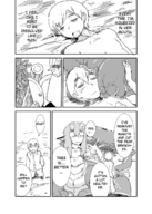 drawing vore comic monochrome story kyoryuu