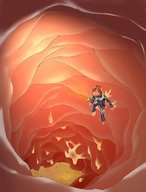 drawing vore anime stomach shrunken_man