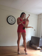 collage feet small_man handheld high_heels domination dress unknown_artist muscles legs amazon floor looking_at_tiny carolien_wattel
