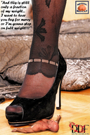 collage high_heels domination shrunken_men shrunken_man cruel underneath pinned under_foot floor squeezemeflat imminent_crush