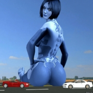 feet butt earthquake animation vehicles cortana halo_(game)