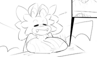 breasts drawing pokemon anthro city monochrome bat glasses peperc zubat